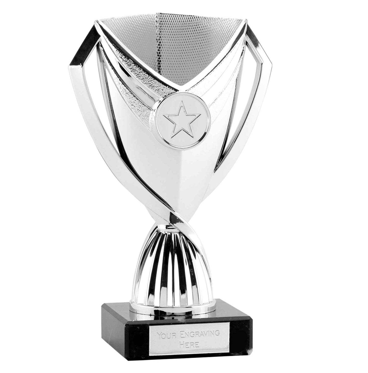 Cape Silver Trophy Cup On A Marble Base 17cm (6 3/4")