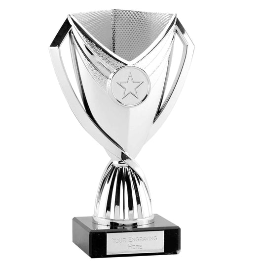 Cape Silver Trophy Cup On A Marble Base 17cm (6 3/4")