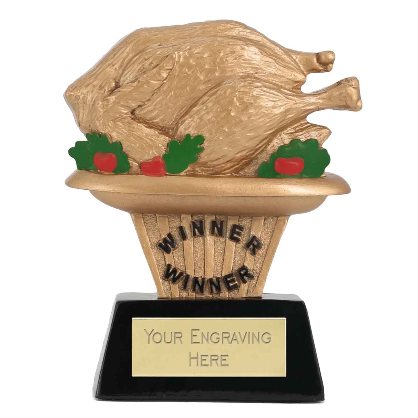 Novelty Winner Winner Chicken Dinner Award 11cm (4 3/8")