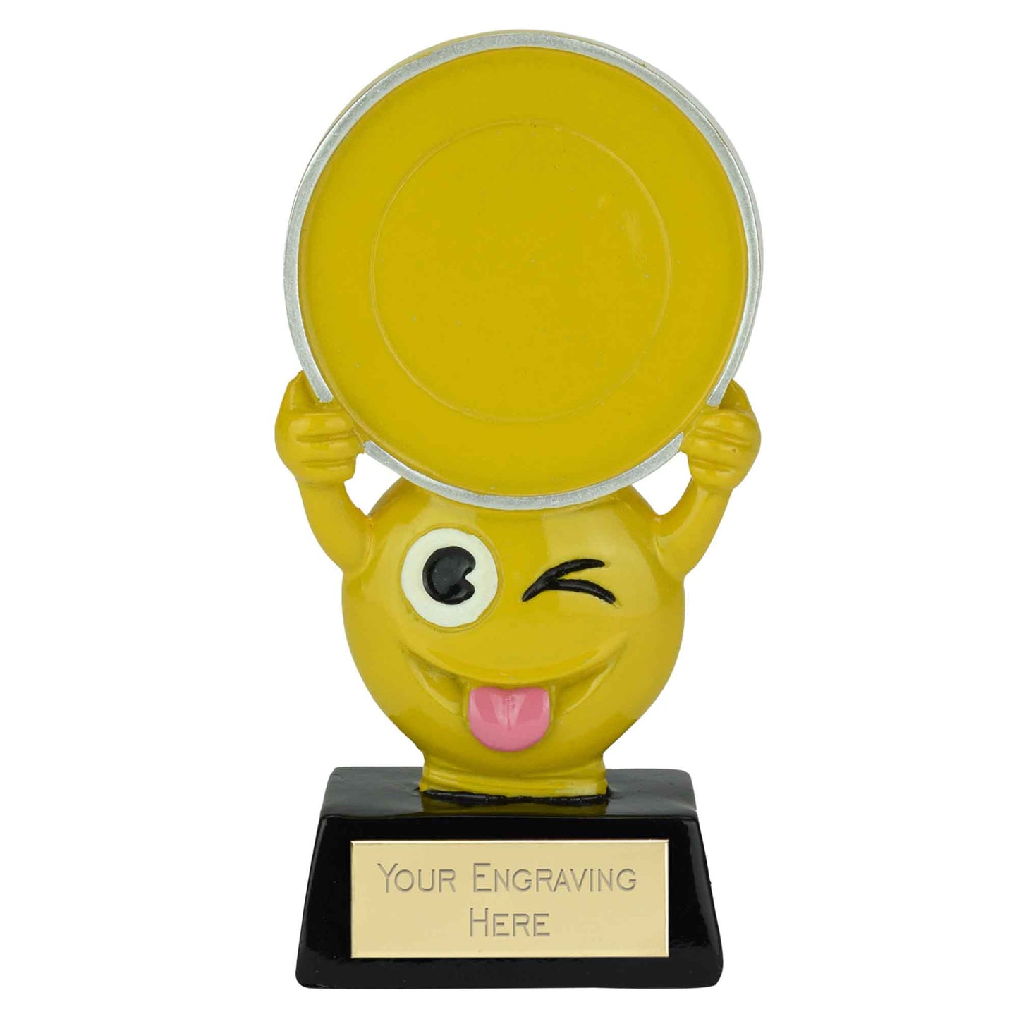 Novelty Emoji Custom Logo Trophy 11cm (4 3/8")