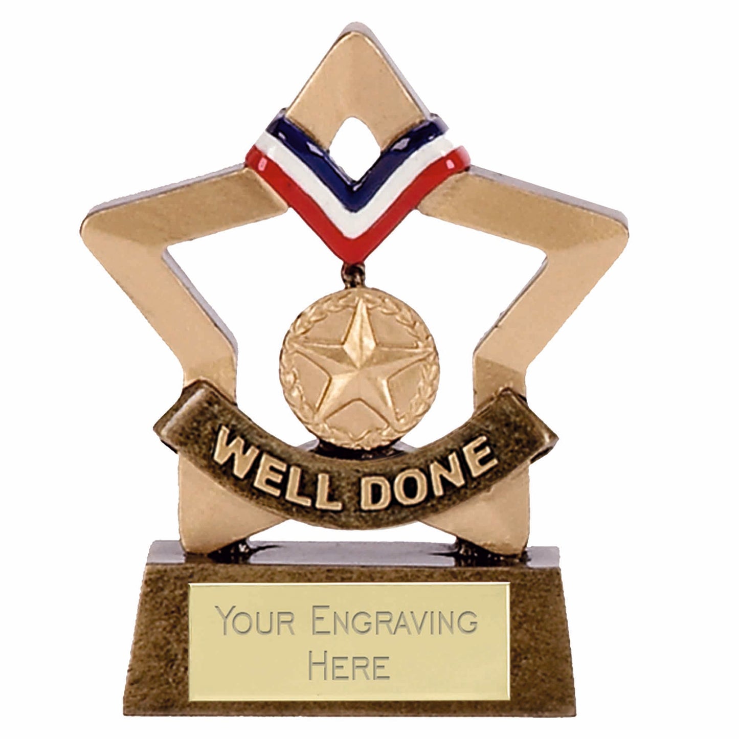 Mini Stars Well Done Award 8cm (3 1/4")