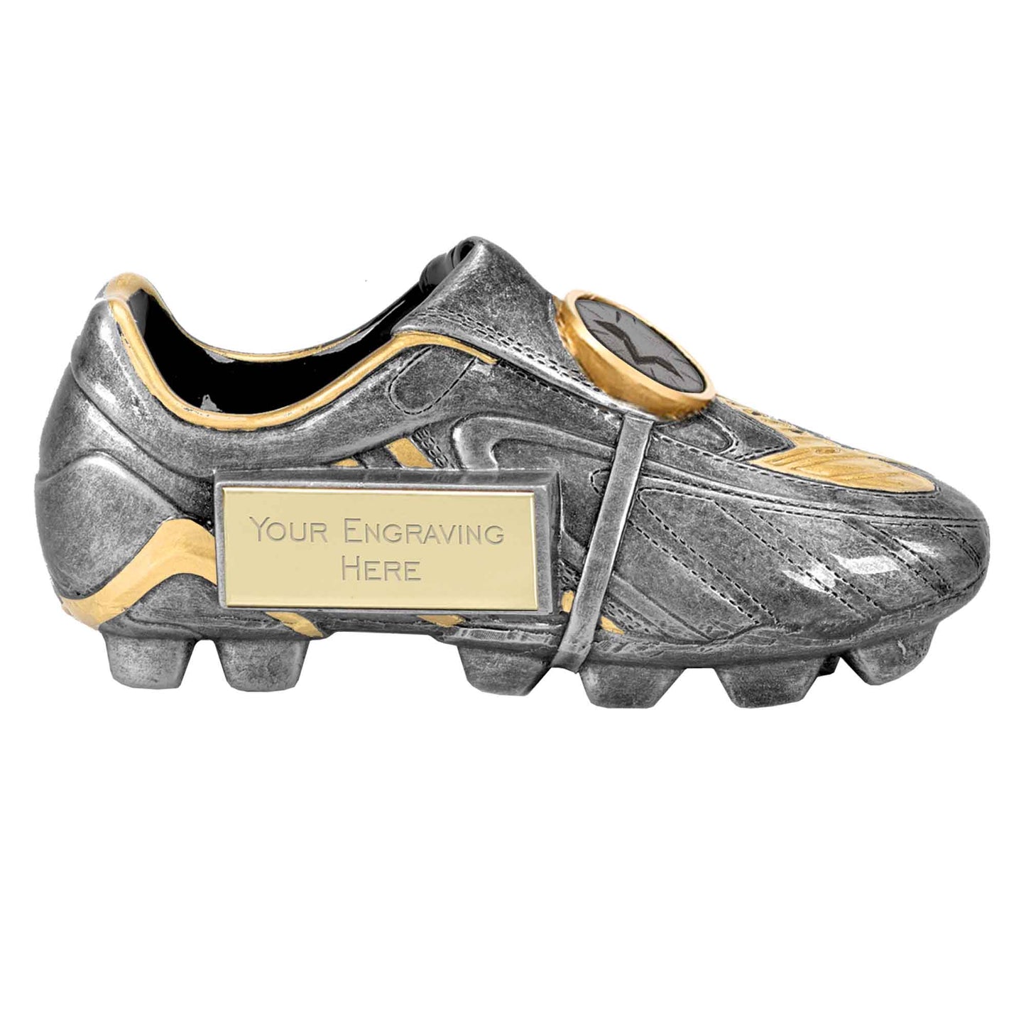 Premier 3D Silver Football Boot Award 12.5cm (5")