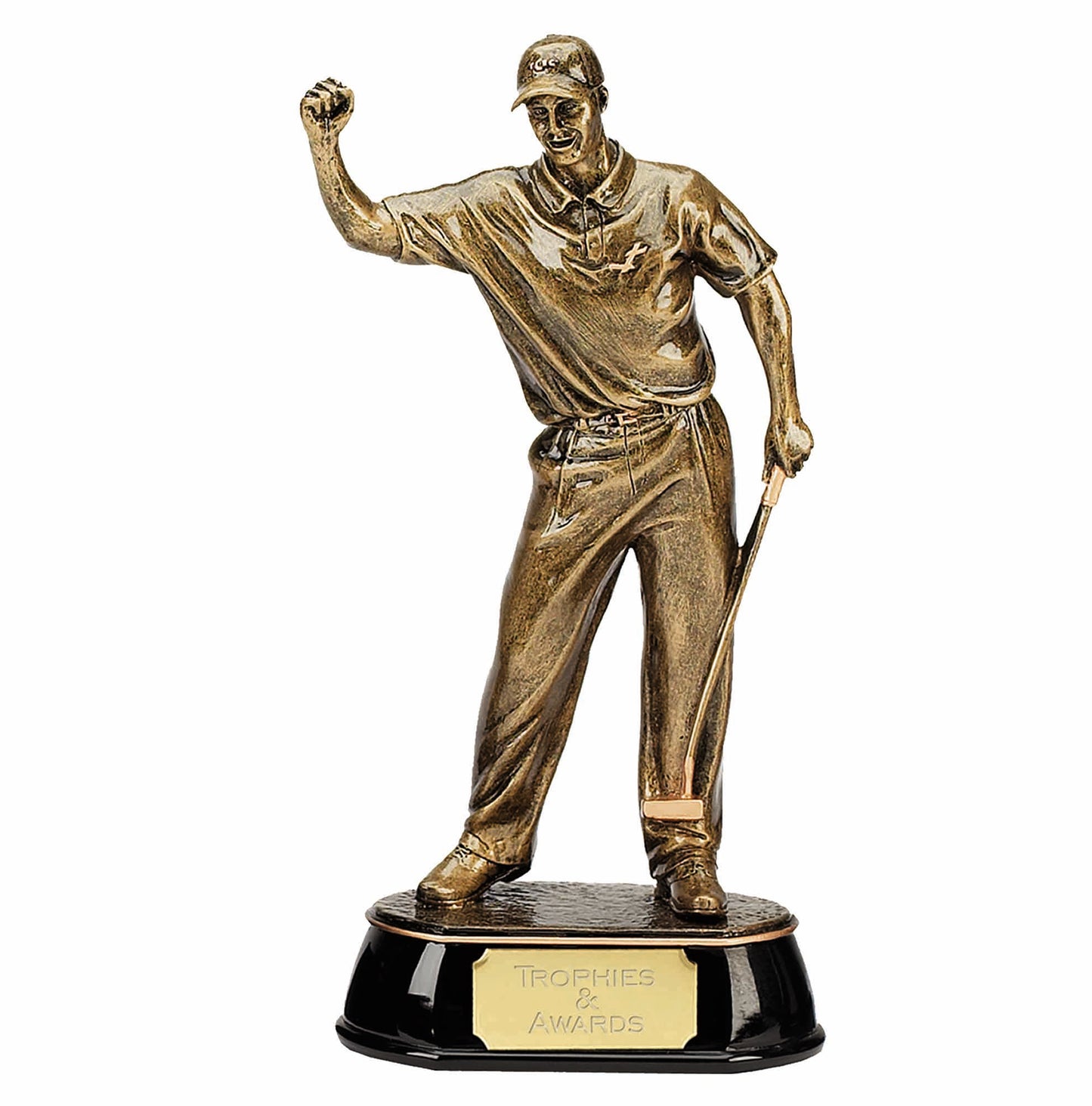 Celebration 3D Golfer Trophy 23cm (9")