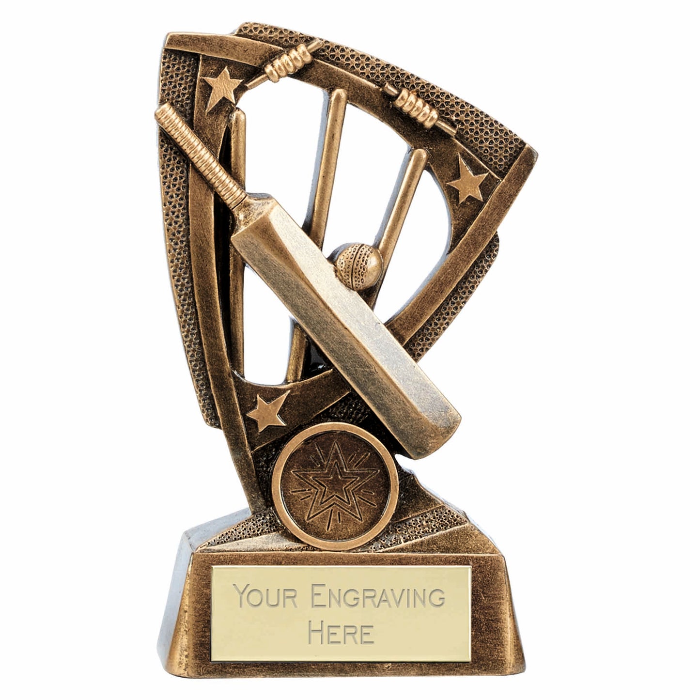 Force Triangular Cricket Trophy 15.5cm (6 1/8")