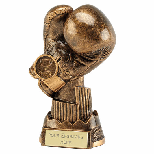 Podium 3D Boxing Glove Trophy 17cm (6 3/4")