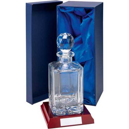 SQUARE SPIRIT DECANTER 0.8 LTR