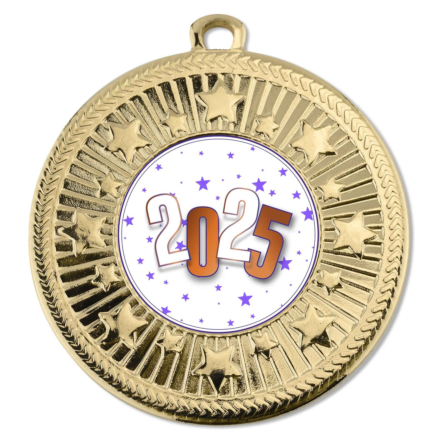 Gold VF Star 2025 Star Spangled Medal 50mm
