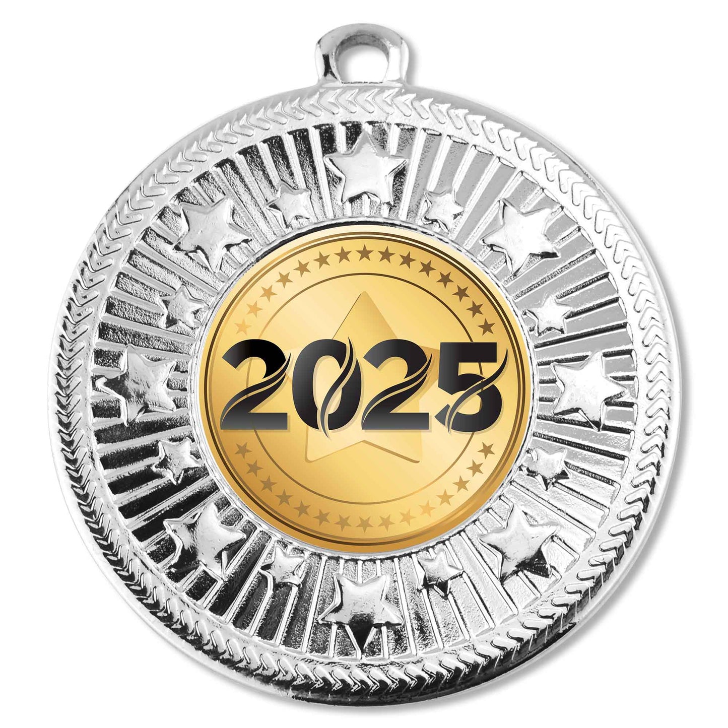 Silver VF Star 2025 Medal 50mm