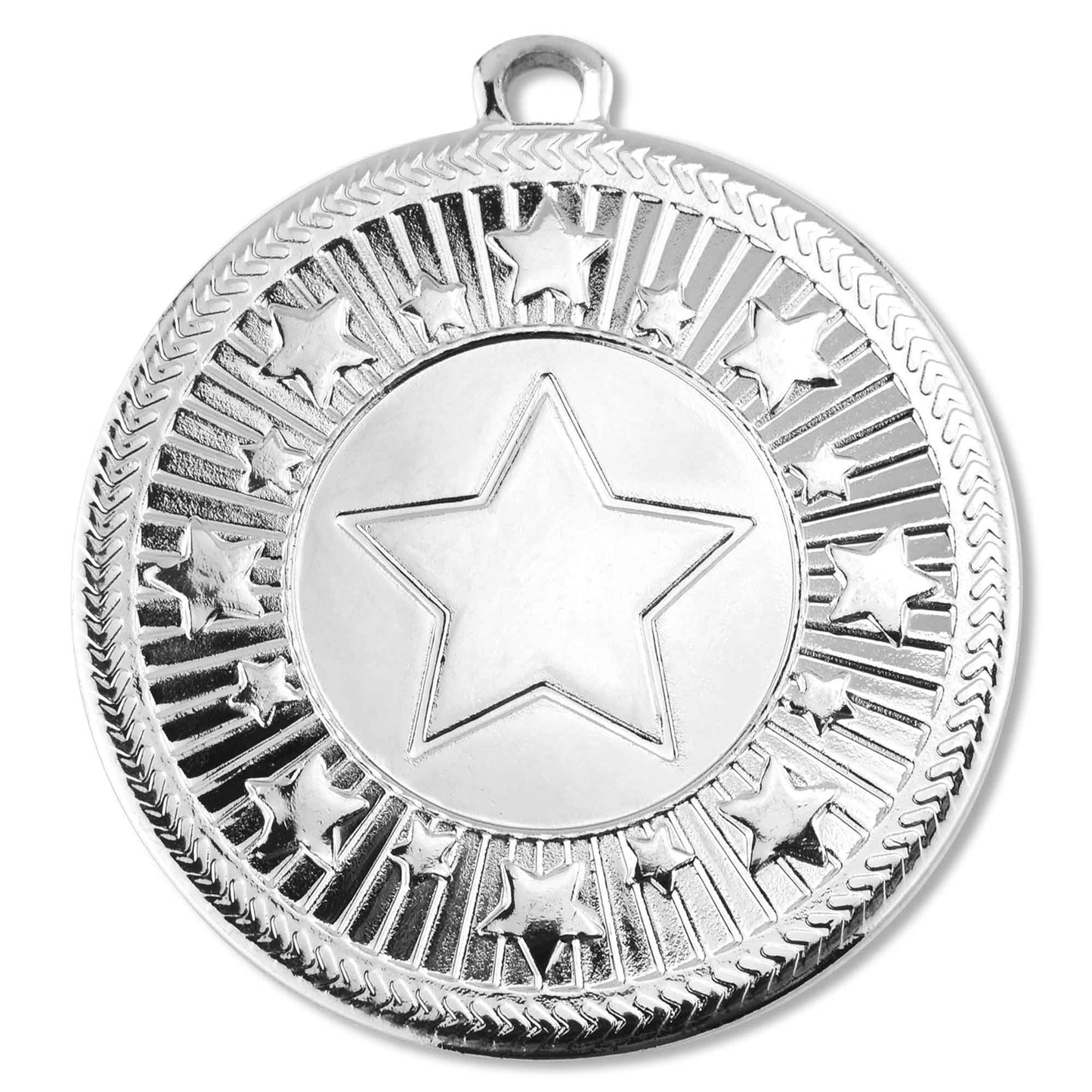 Silver VF Star Medal 50mm (2")