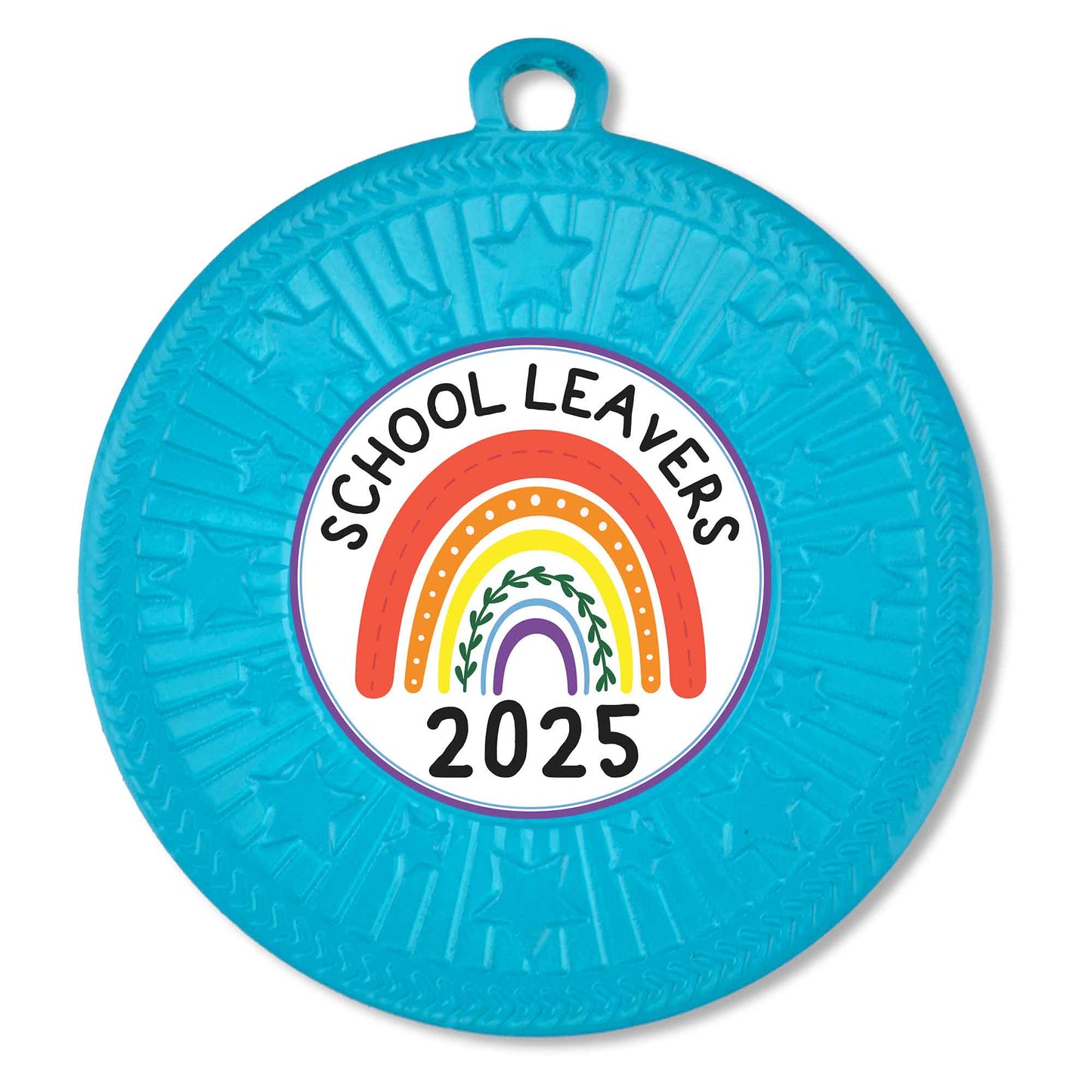Blue VF Star School Leavers 2025 Medal 50mm