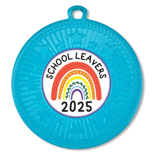 Blue VF Star School Leavers 2025 Medal 50mm