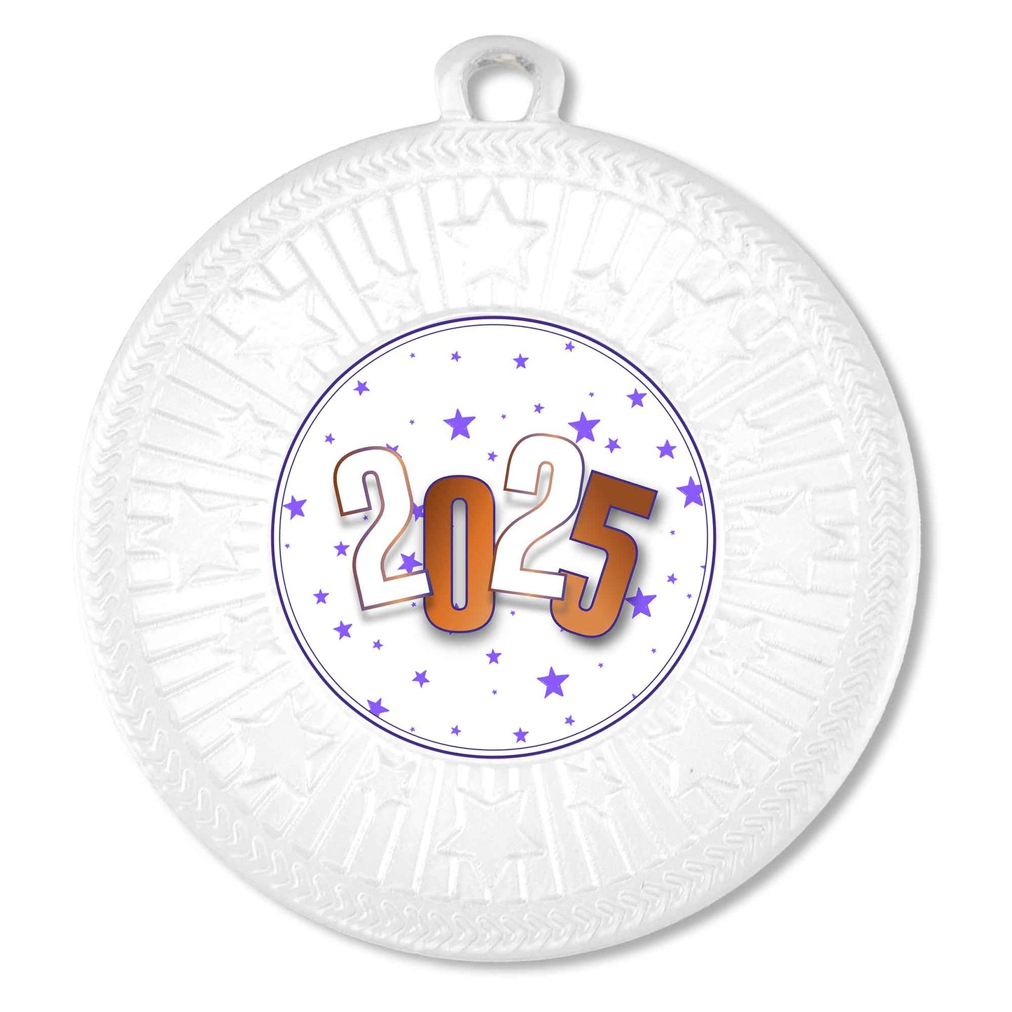 White VF Star 2025 Star Spangled Medal 50mm