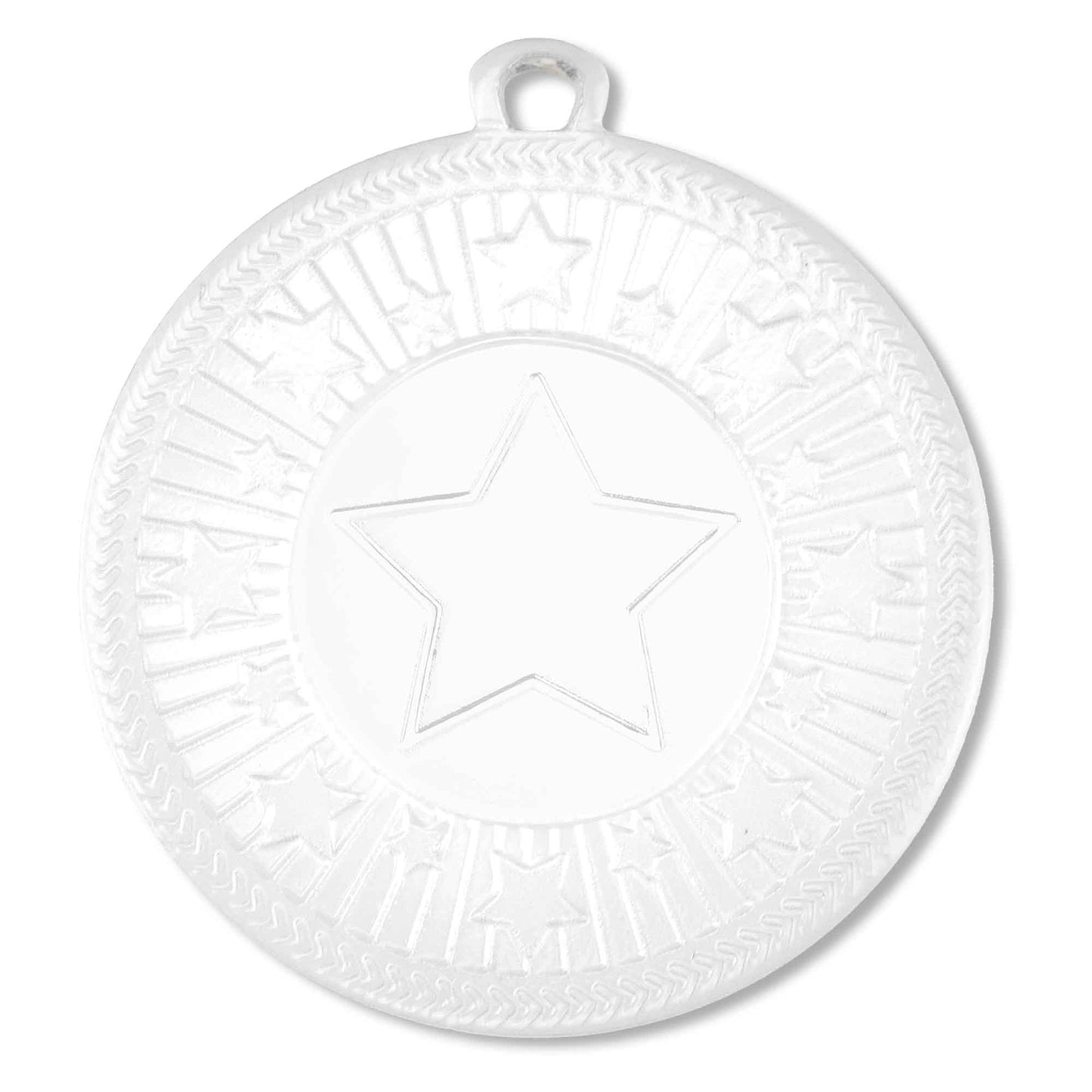 White VF Star Medal 50mm (2")