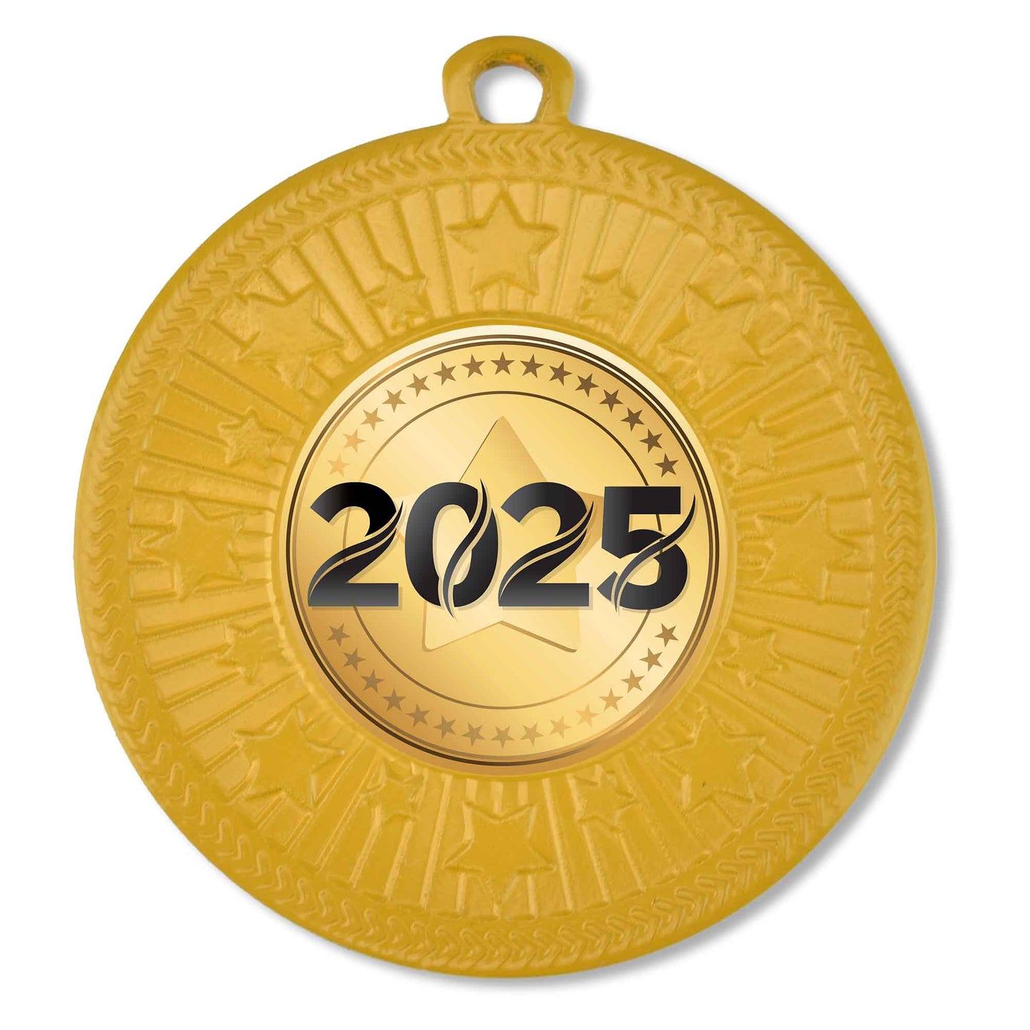 Orange VF Star 2025 Medal 50mm