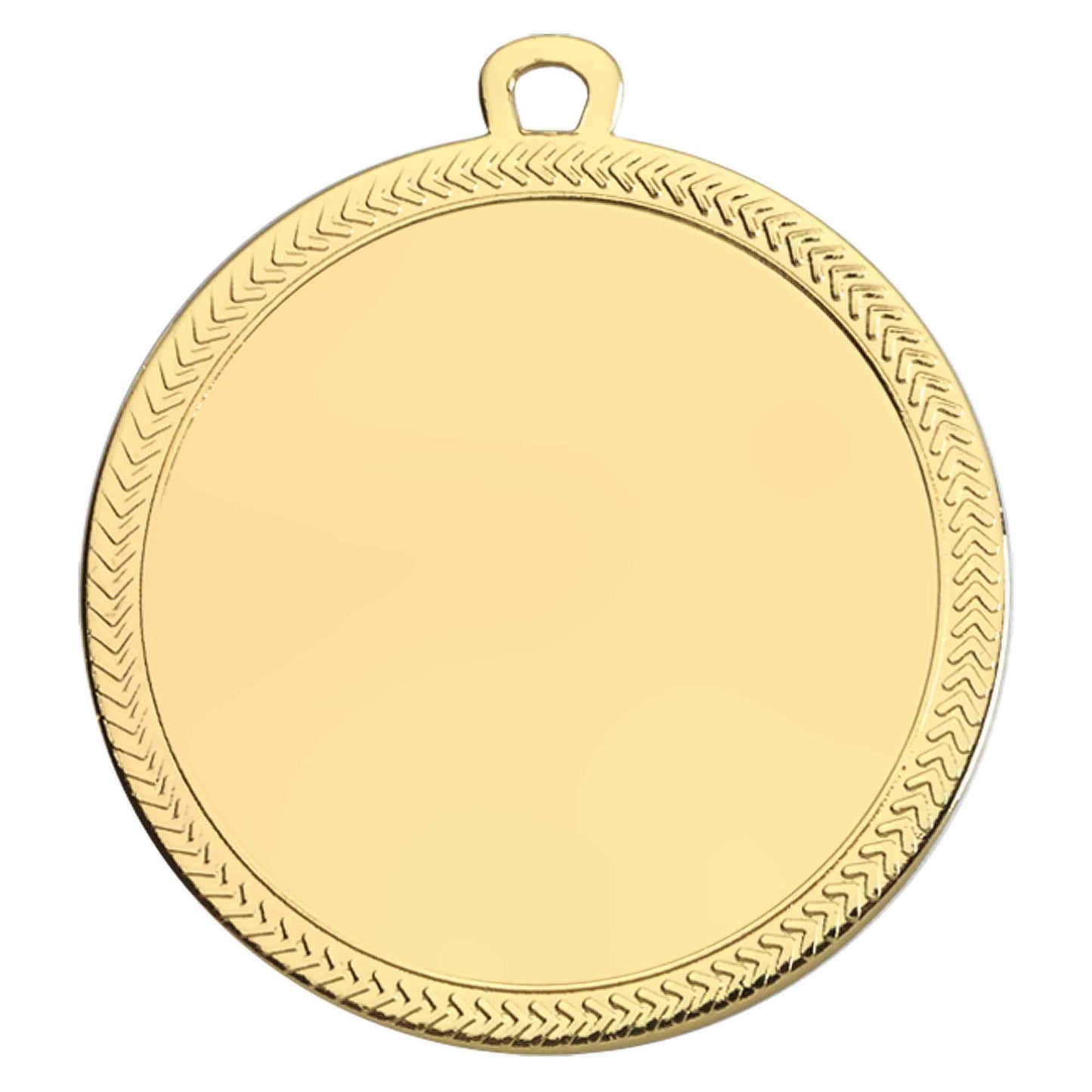 Gold Ridged Edge Large Centre Medal 60mm (2 3/8")