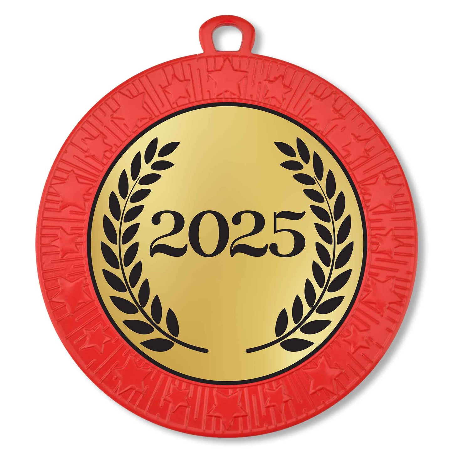 Red Starburst 2025 Laurel Medal 70mm