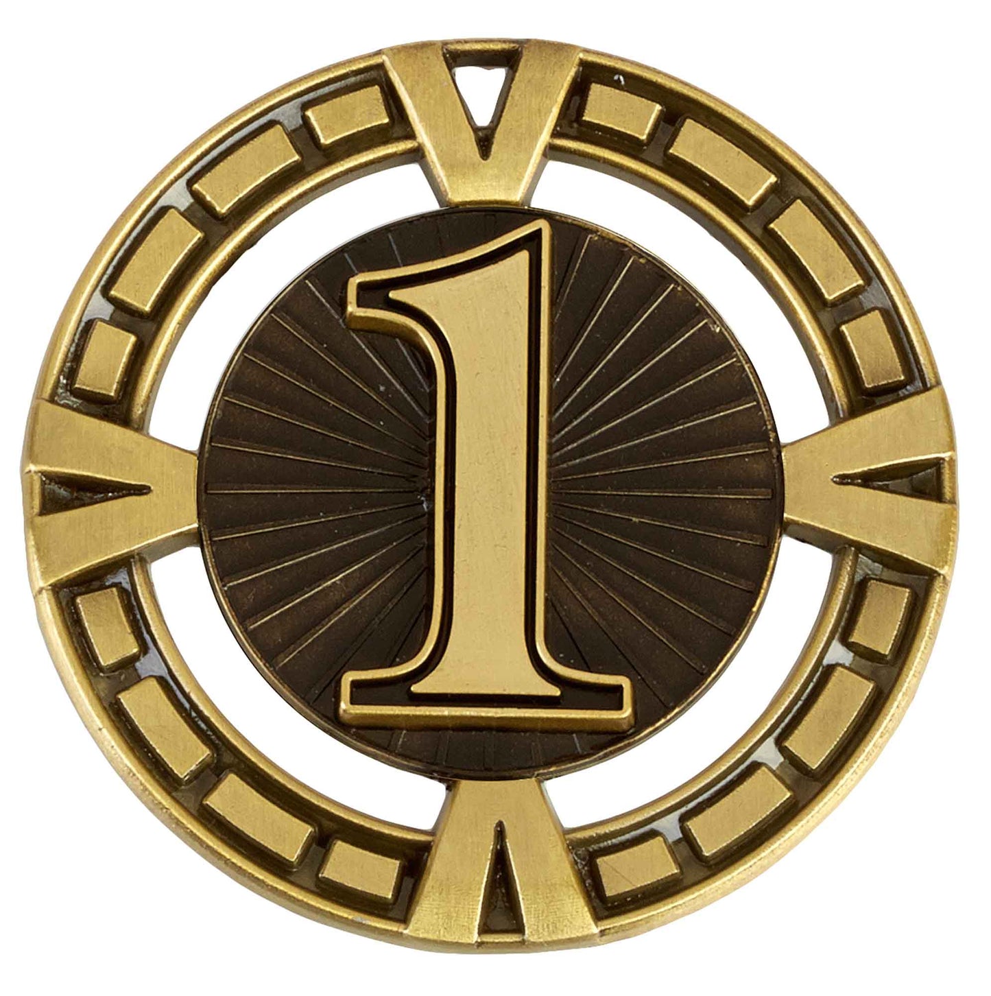 Varsity Gold 1st Place Medal 65mm