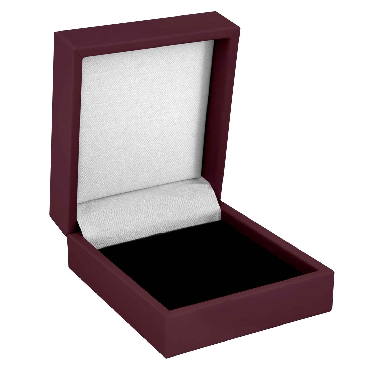 Medium Dark Red Satin Medal Box