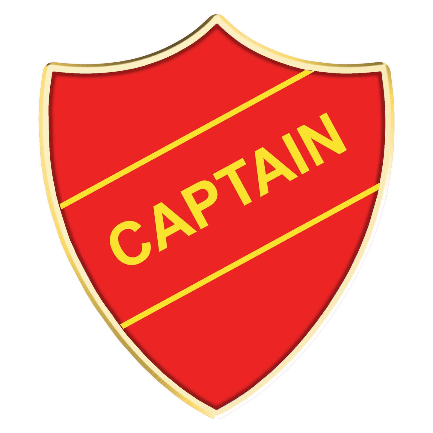 Blue Captain Shield Badge