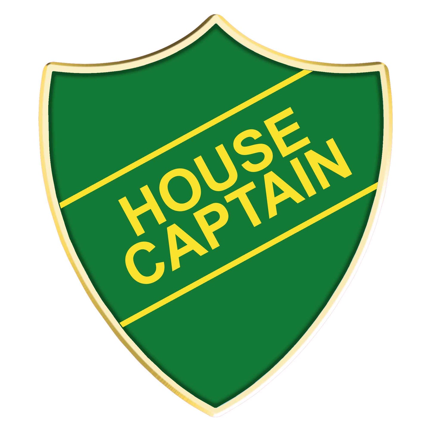 Blue House Captain Shield Badge