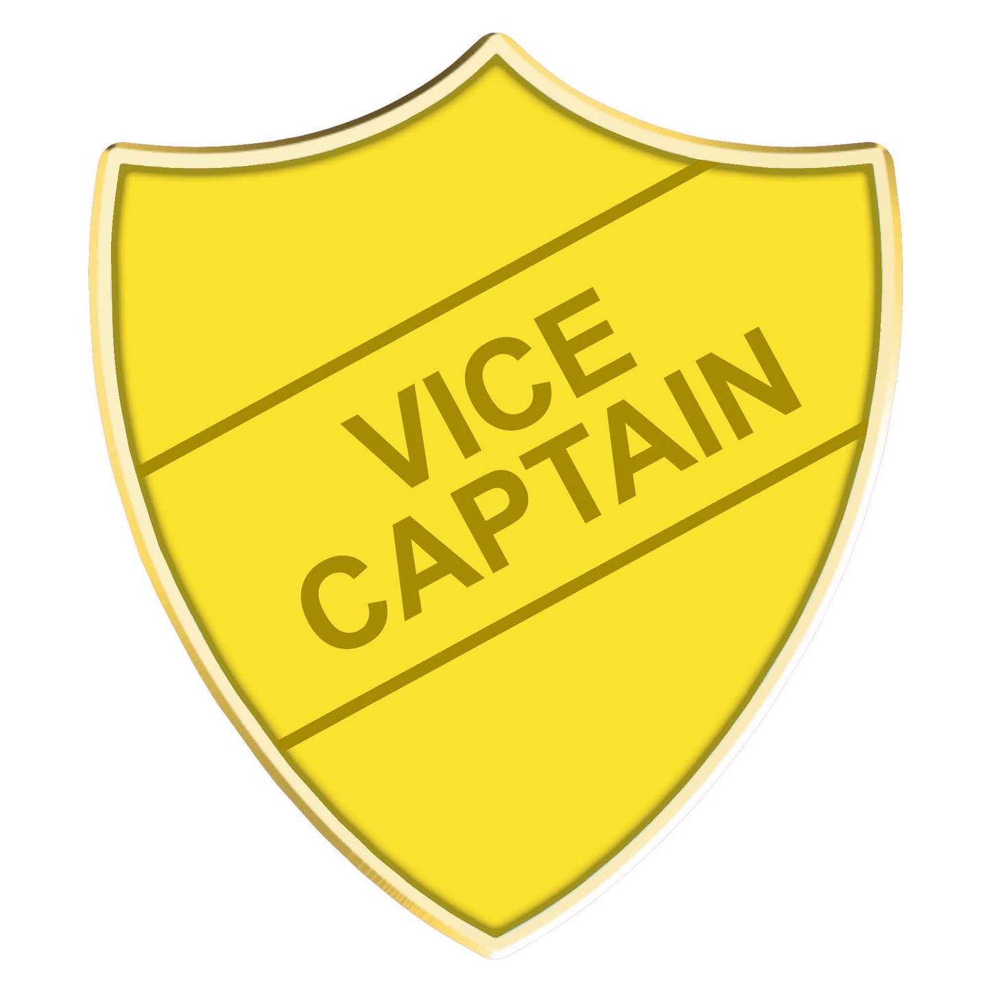 Blue Vice Captain Shield Badge