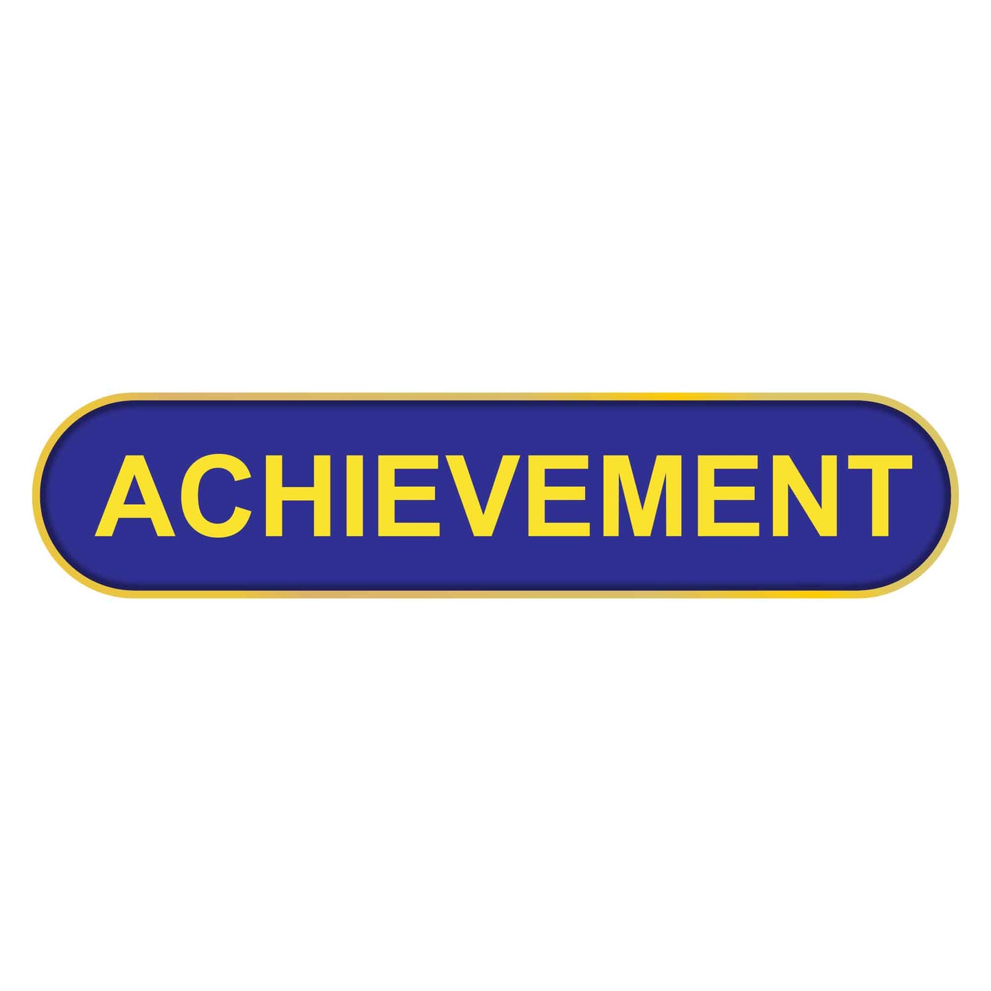 Blue Achievement Bar Badge
