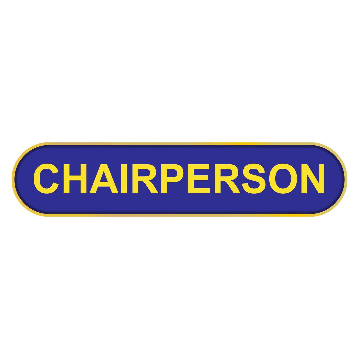 Blue Chairperson Bar Badge