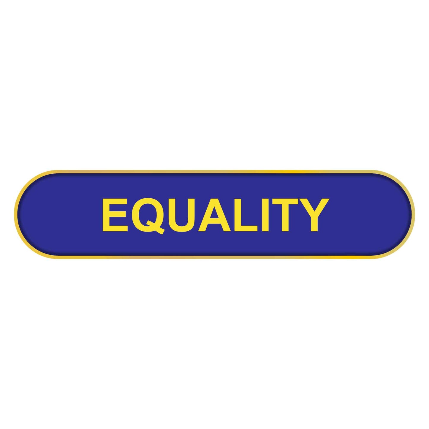 Blue Equality Bar Badge