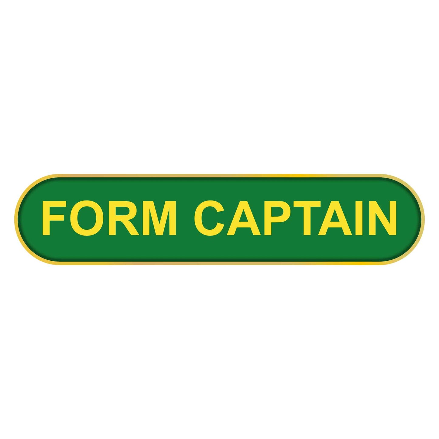 Blue Form Captain Bar Badge