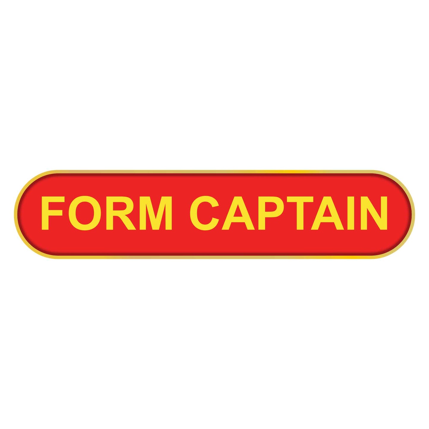 Blue Form Captain Bar Badge
