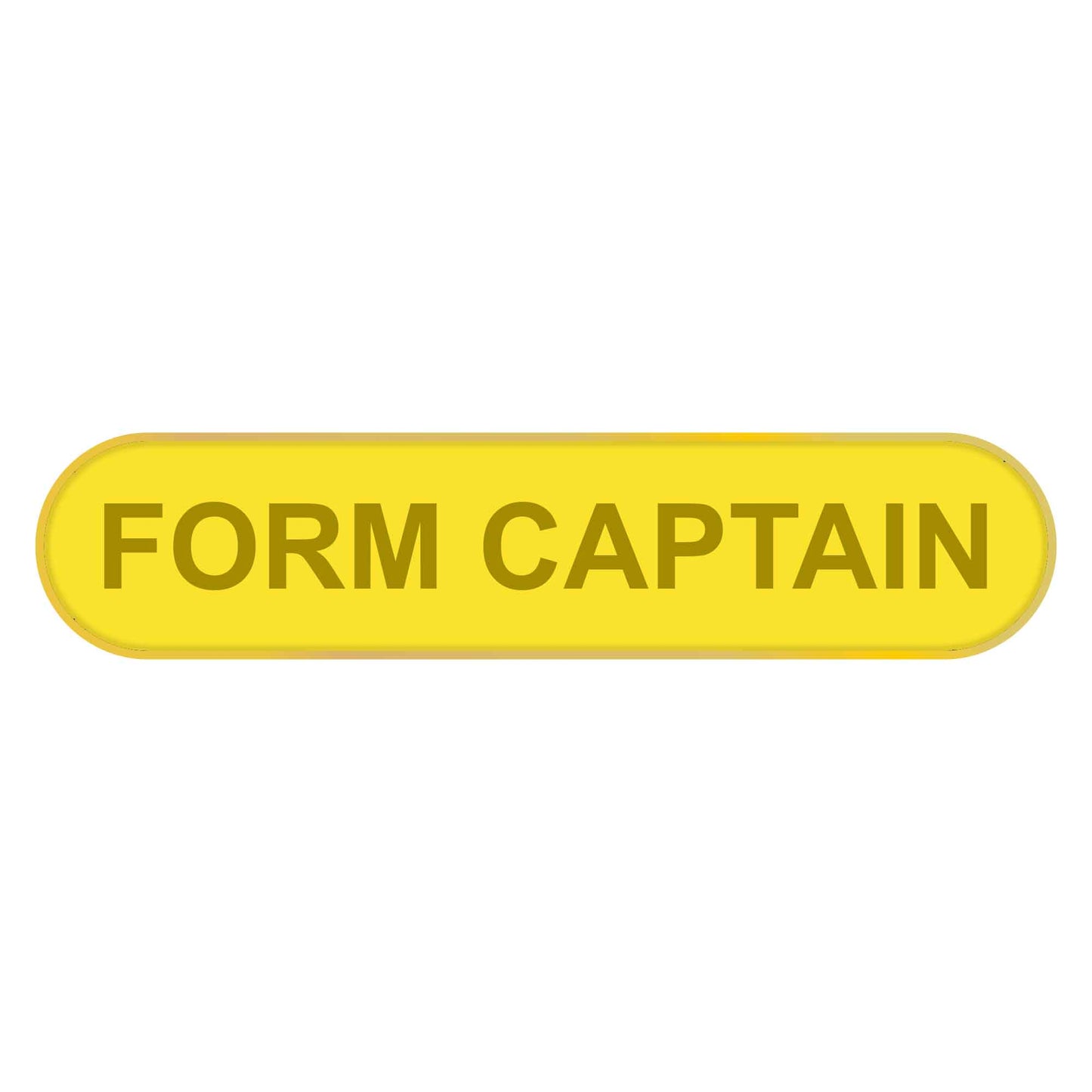 Blue Form Captain Bar Badge