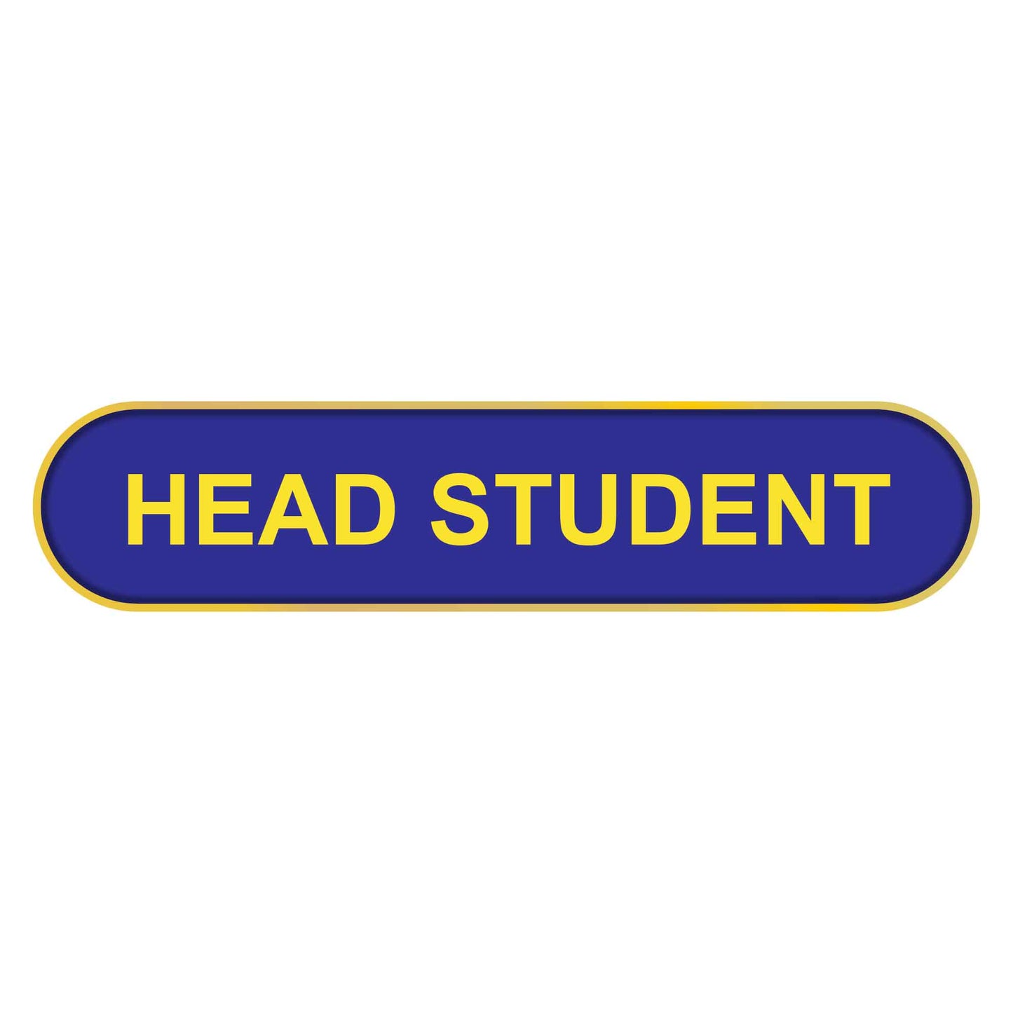 Blue Head Student Bar Badge