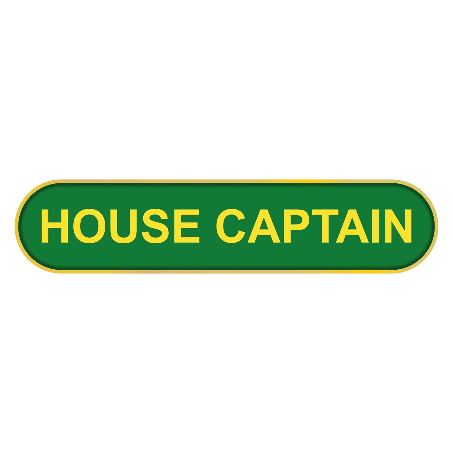 Blue House Captain Bar Badge
