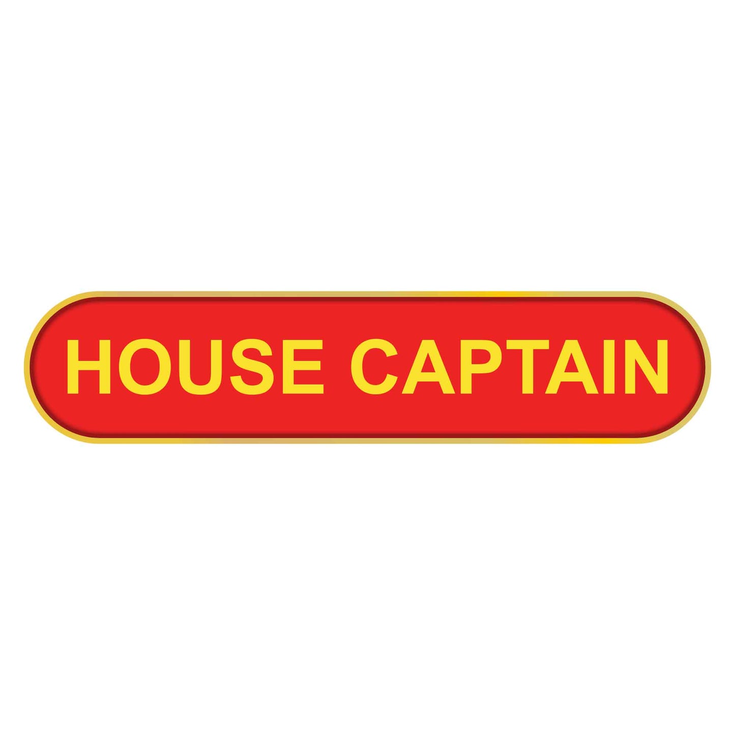 Blue House Captain Bar Badge