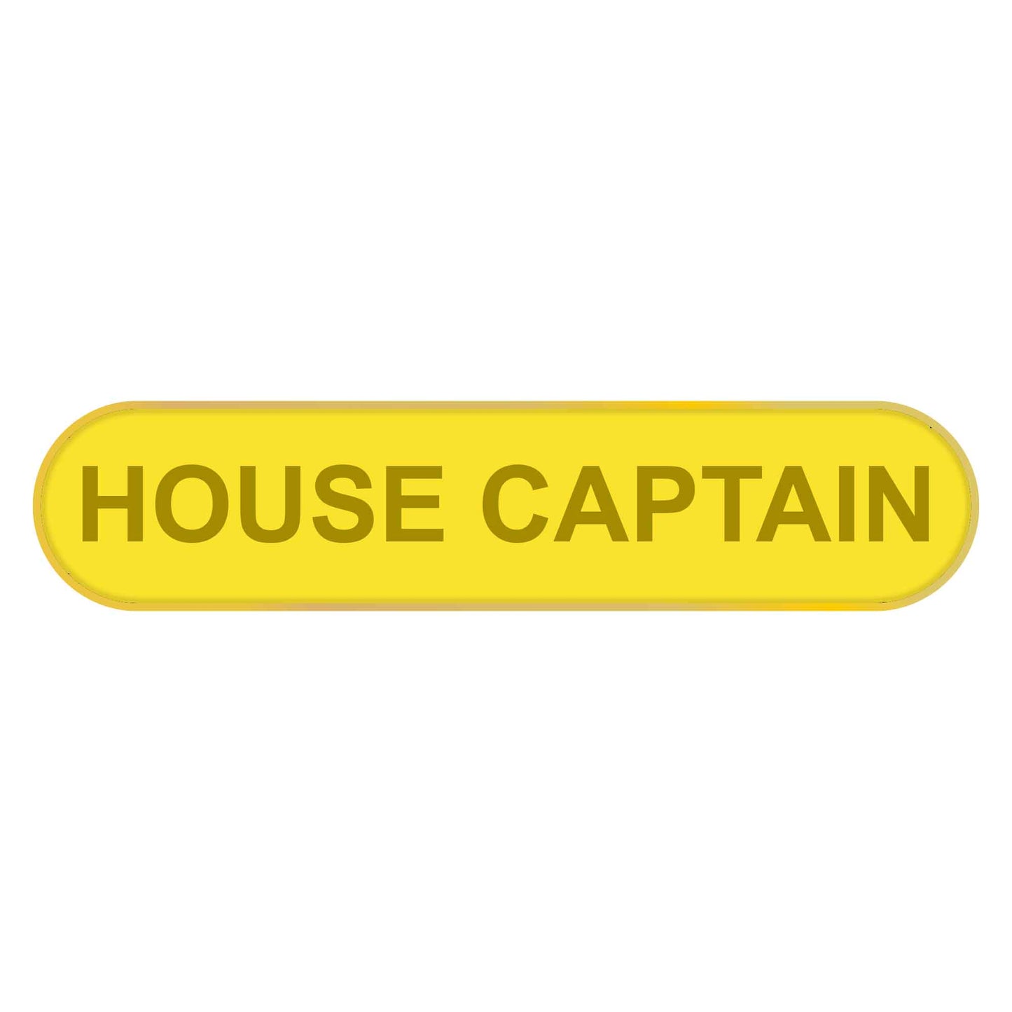 Blue House Captain Bar Badge