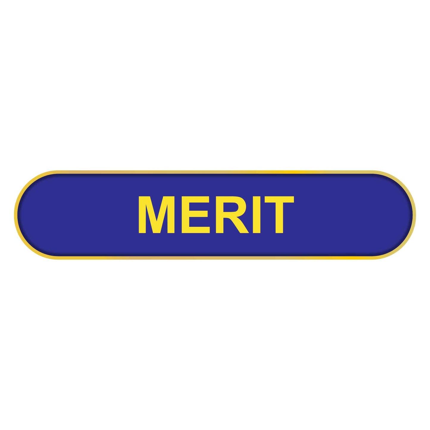 Blue Merit Bar Badge