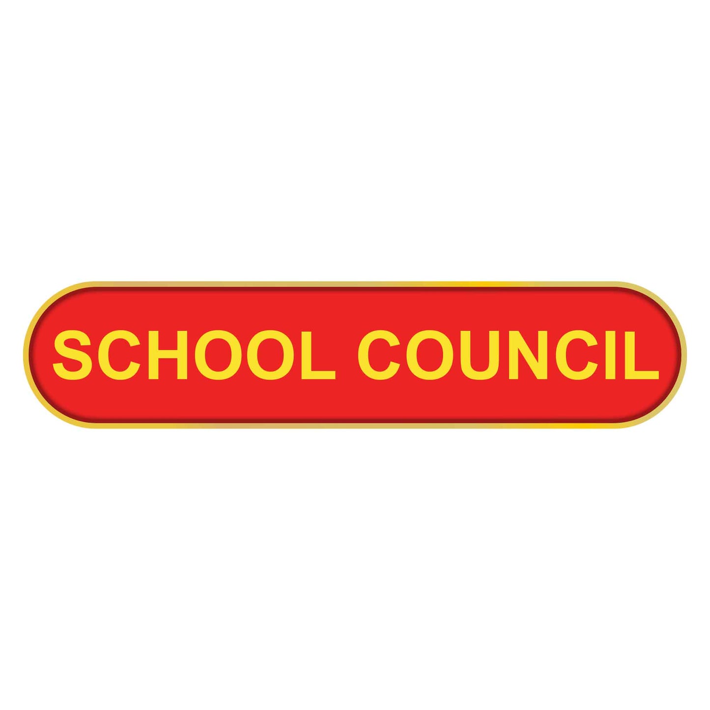 Blue School Council Bar Badge