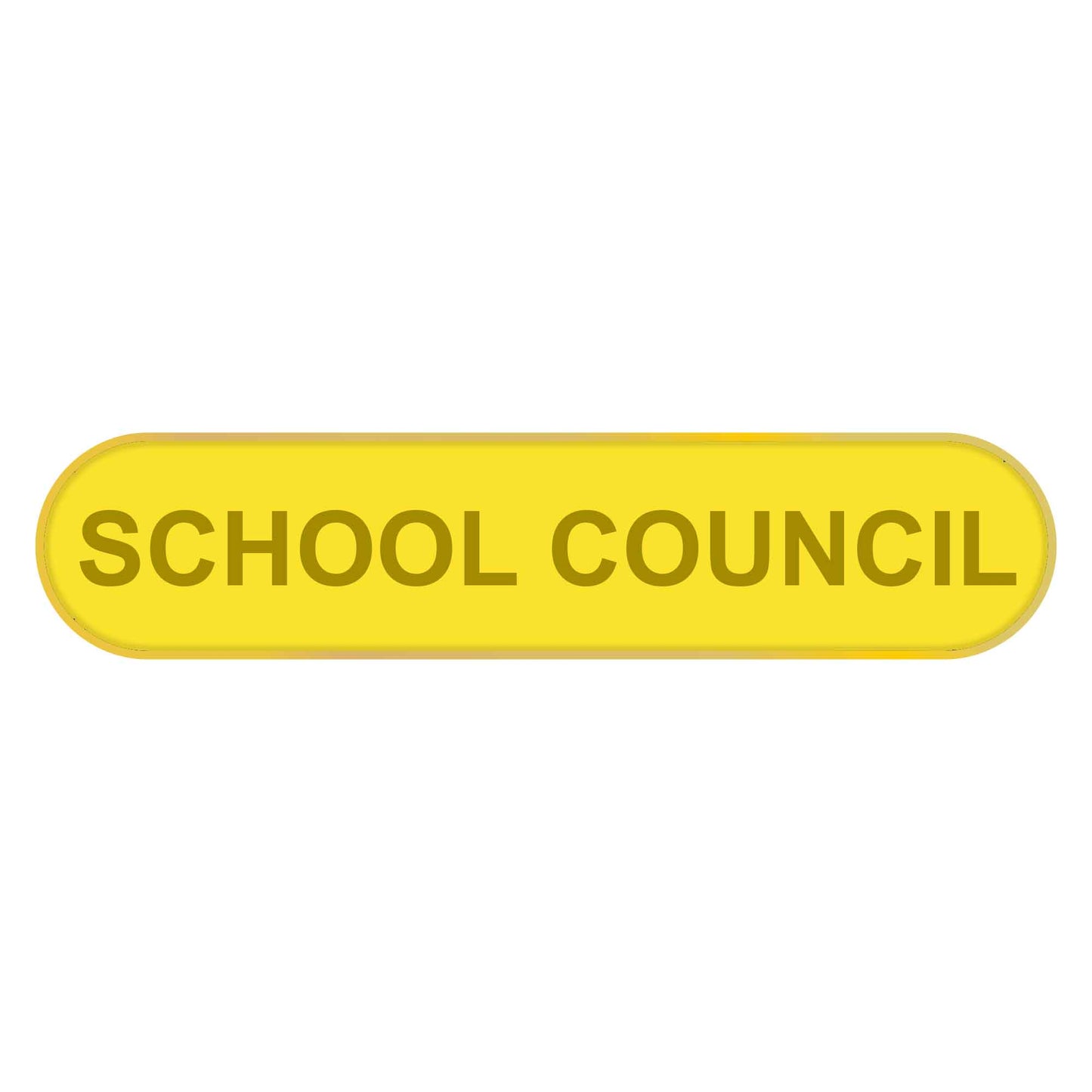 Blue School Council Bar Badge