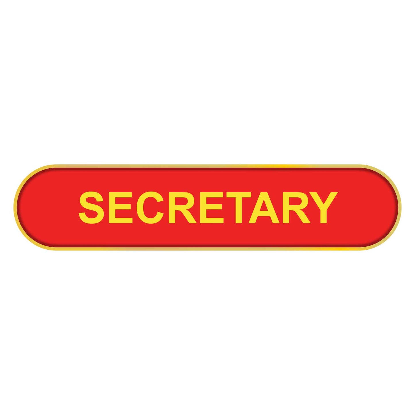 Blue Secretary Bar Badge