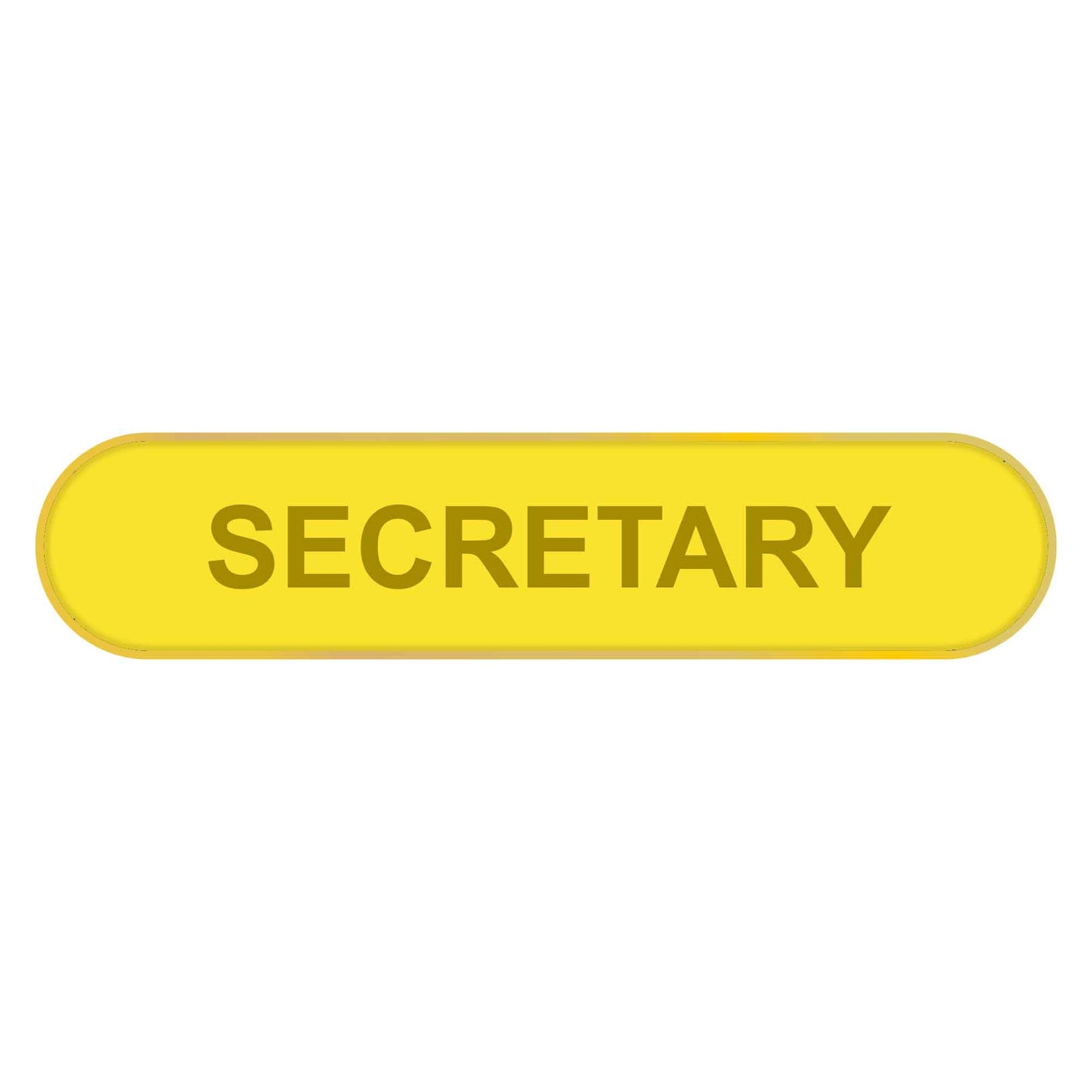 Blue Secretary Bar Badge