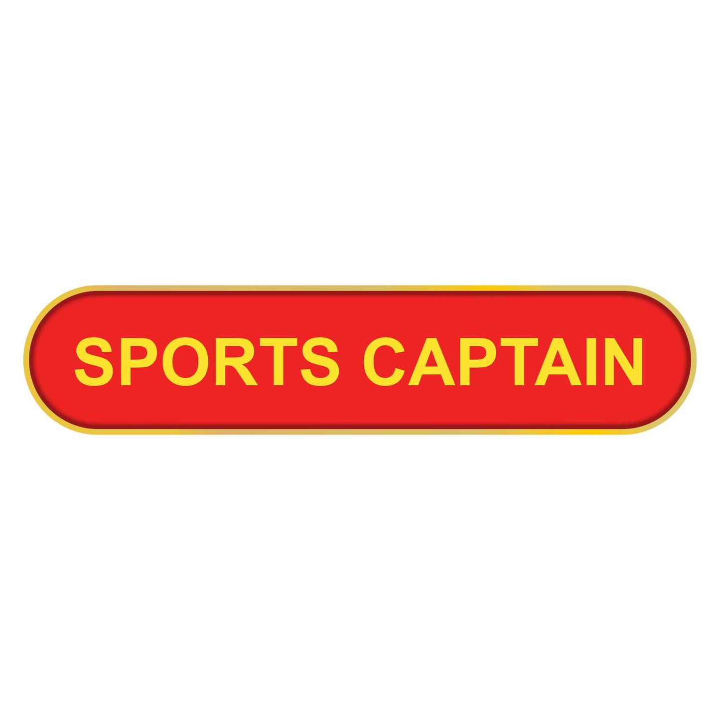 Blue Sports Captain Bar Badge