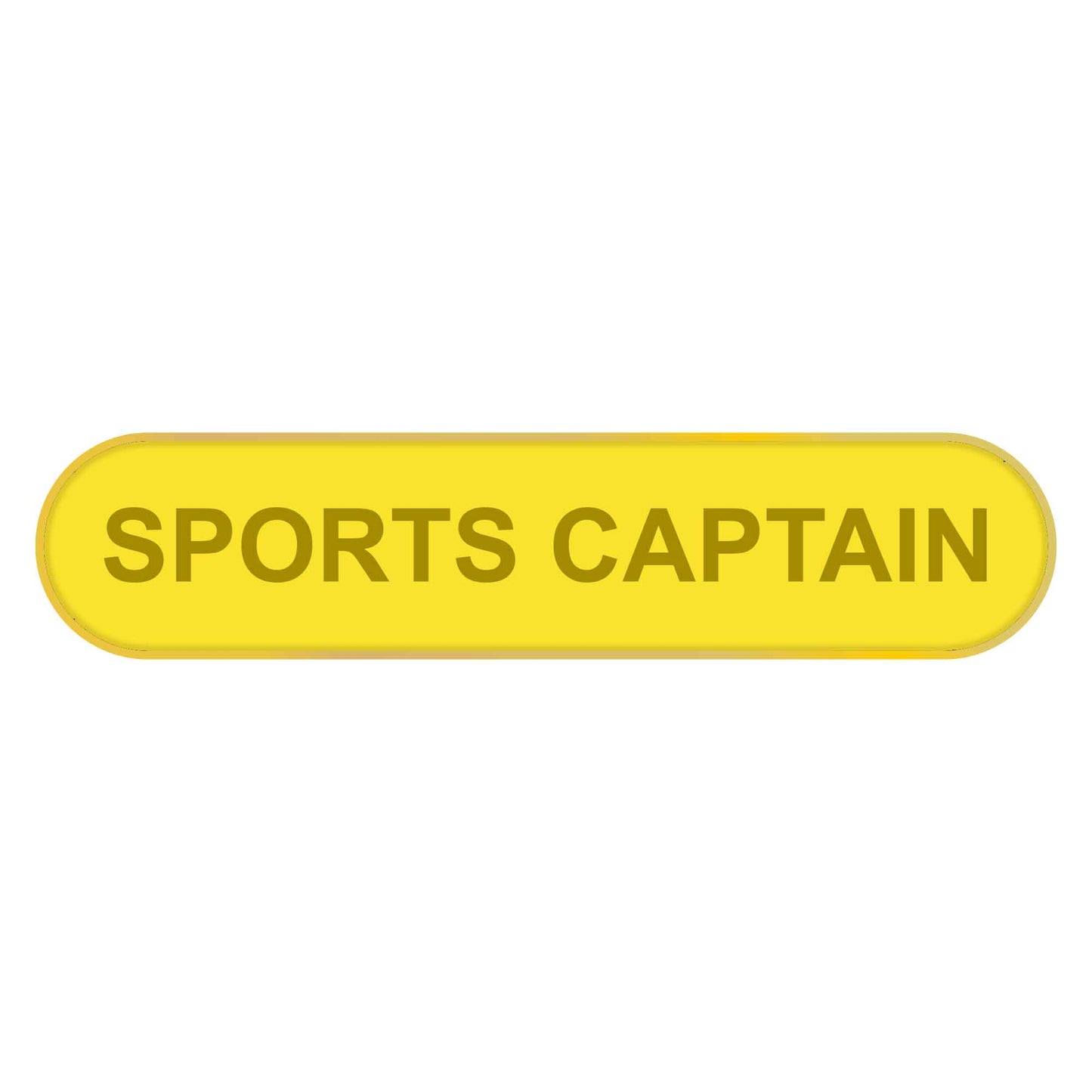 Blue Sports Captain Bar Badge