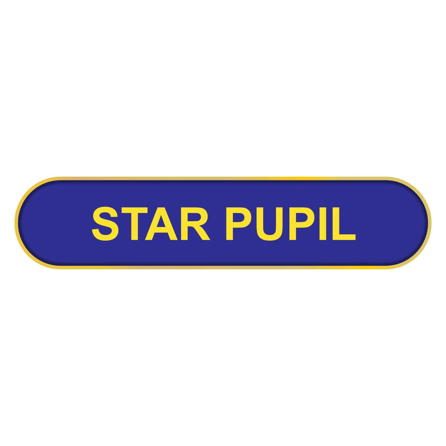 Blue Star Pupil Bar Badge