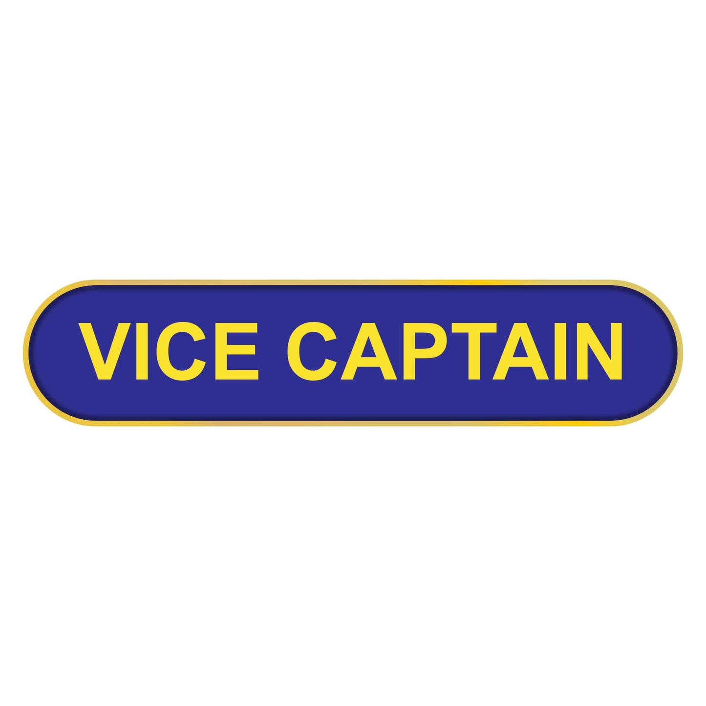 Blue Vice Captain Bar Badge