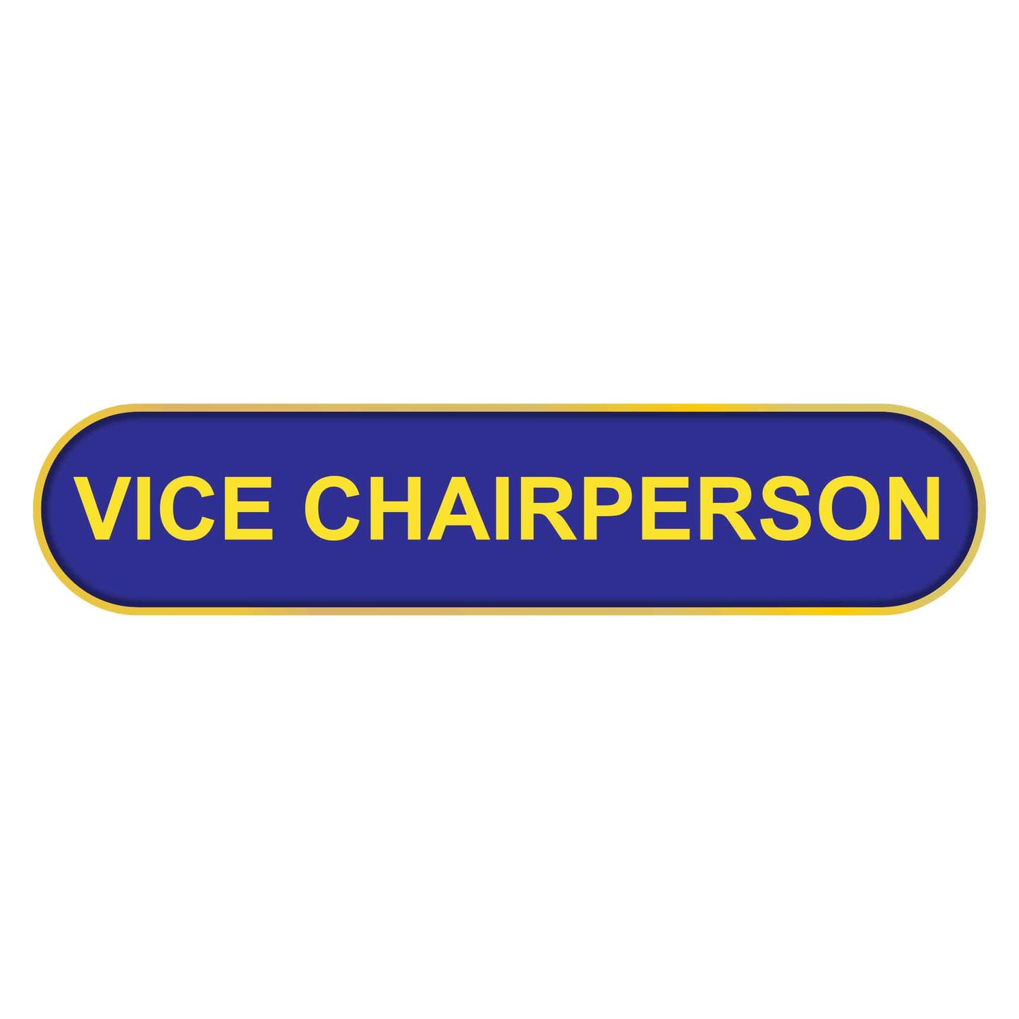 Blue Vice Chairperson Bar Badge