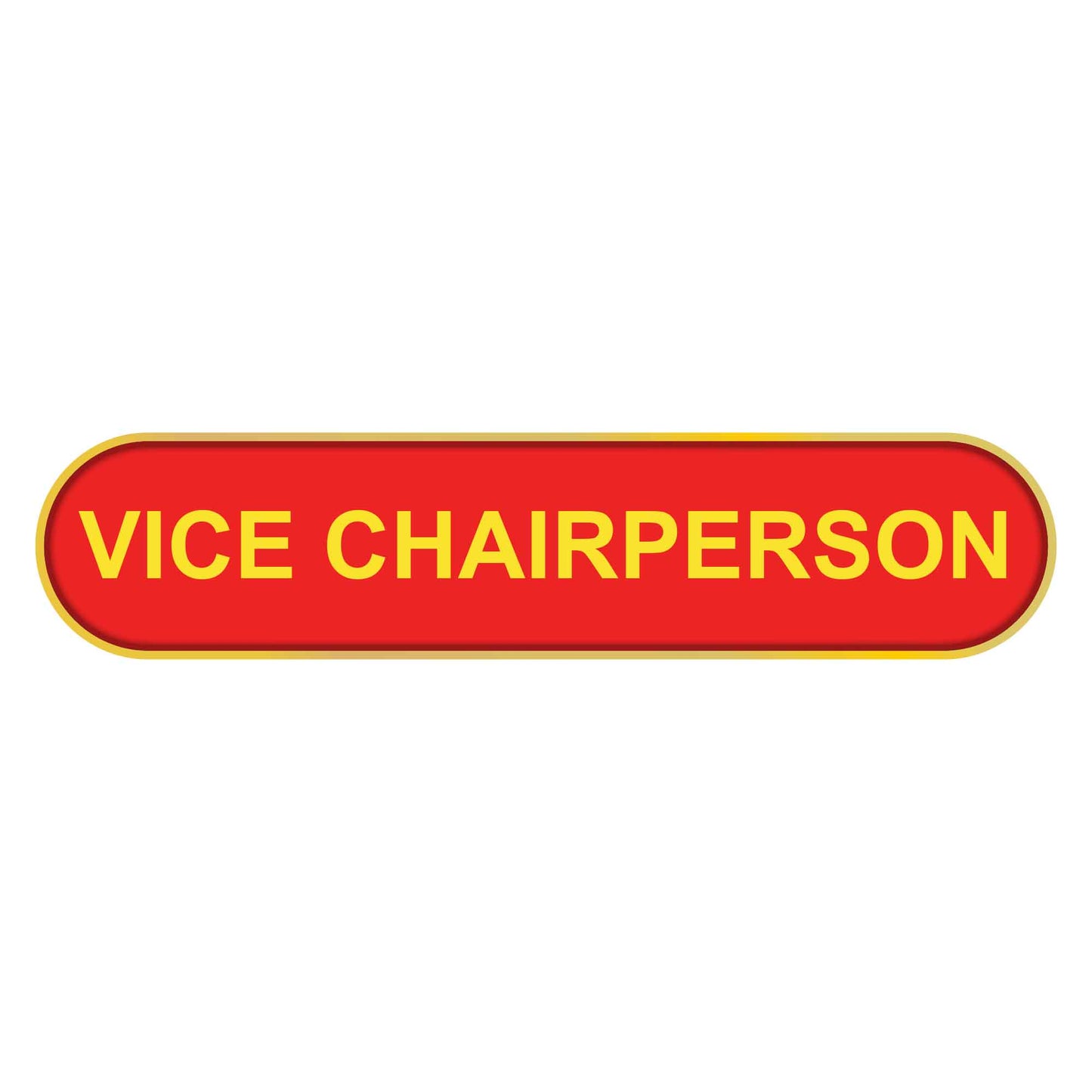 Blue Vice Chairperson Bar Badge