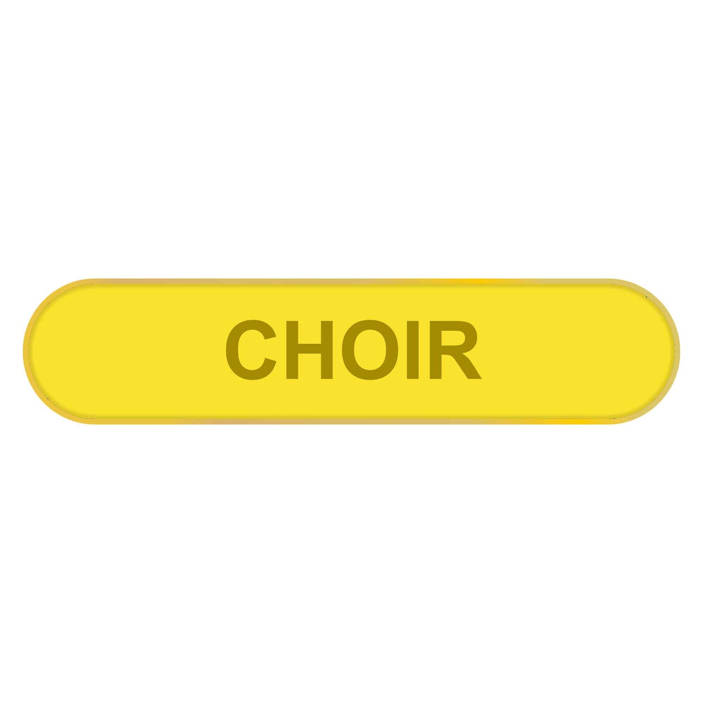 Blue Choir Bar Badge