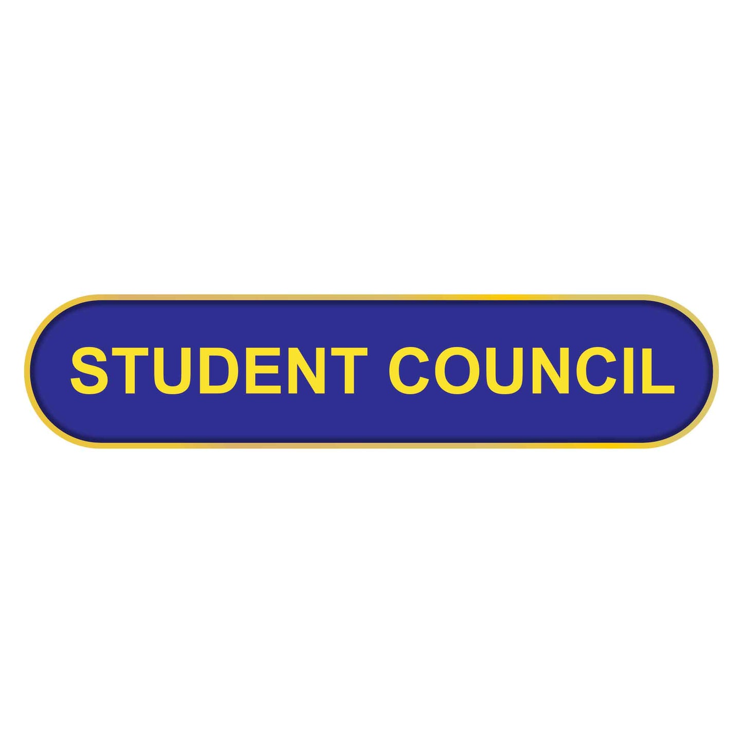 Blue Student Council Bar Badge