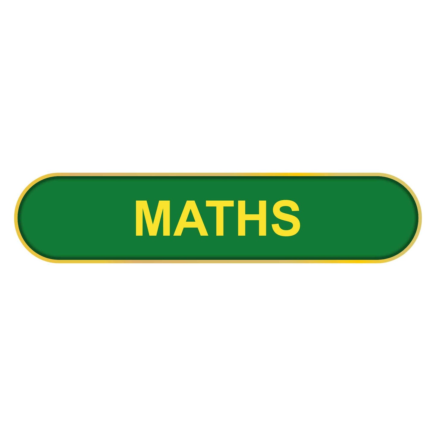 Blue Maths Bar Badge