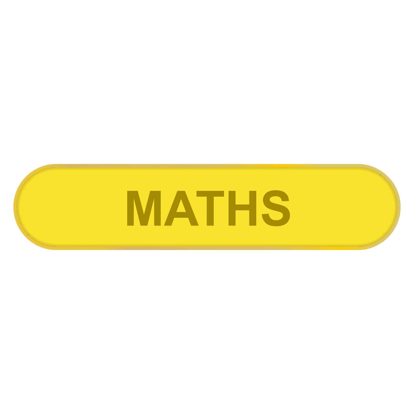 Blue Maths Bar Badge